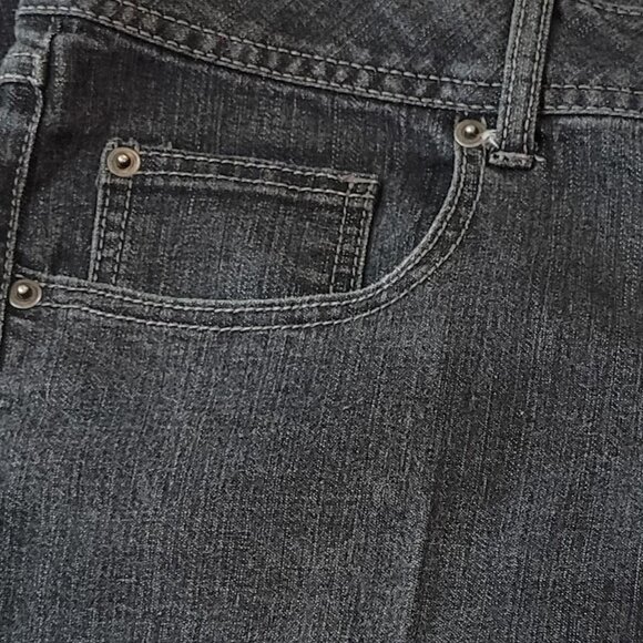 So Black Straight Leg Jeans | W36 L30 | Classic Wardrobe Staple - Picture 6 of 6